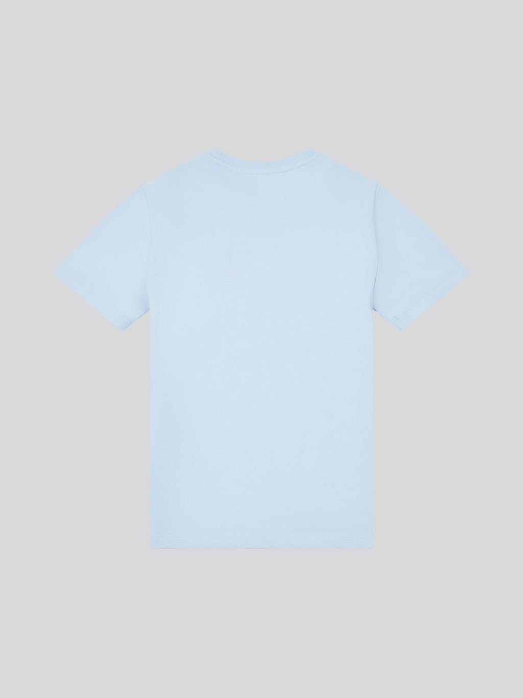 Boys USPA Circle Print T-Shirt in Chambray Blue