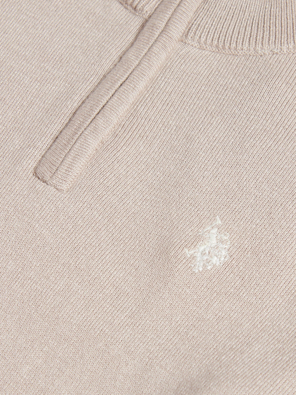Boys Knitted Cotton Rich 1/4 Zip Atmosphere