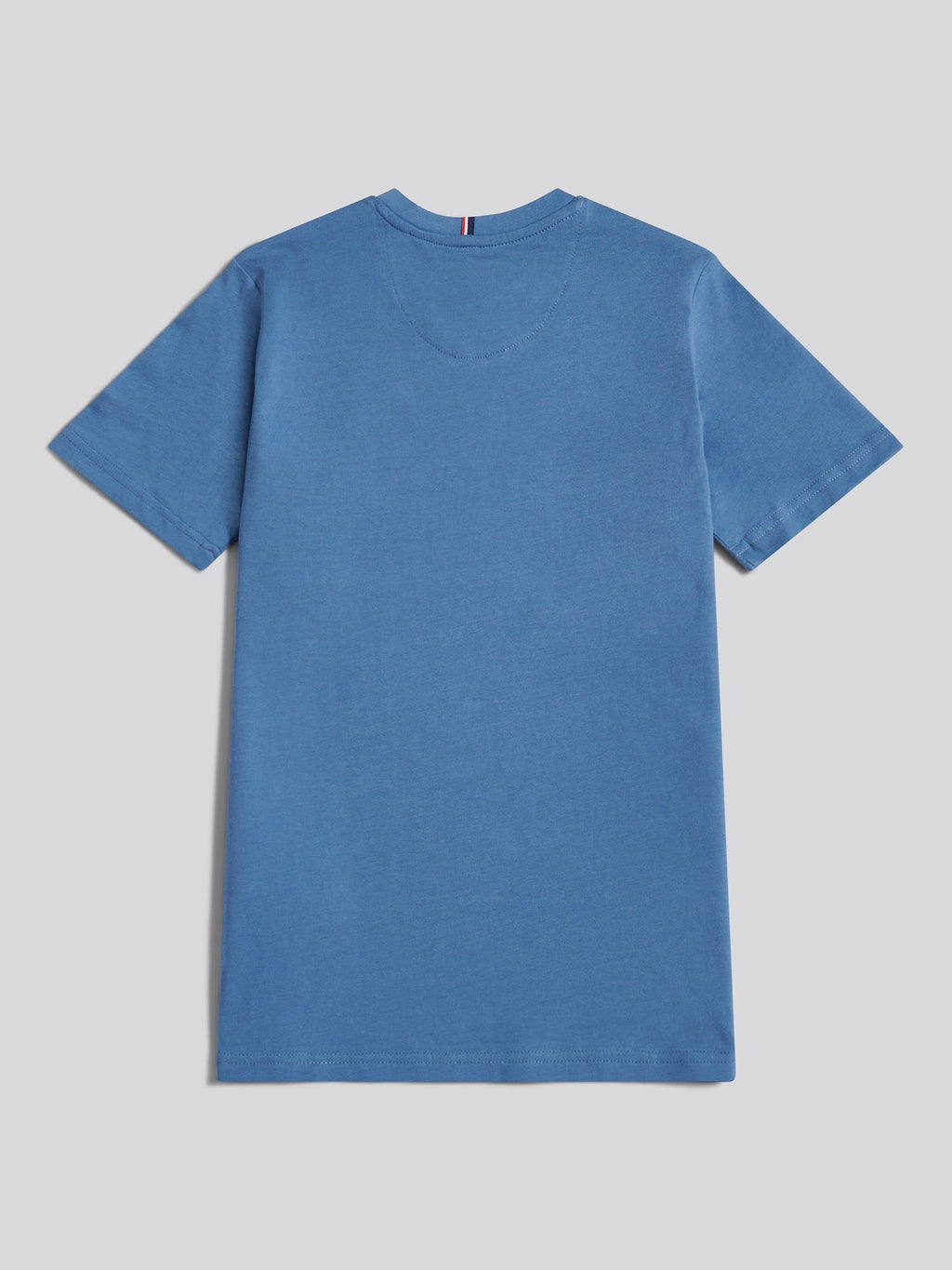 Boys Texture Double Horsemen T-Shirt Blue Horizon