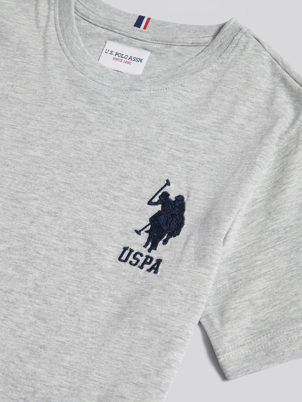 Boys Player 3 T-Shirt Mid Grey Marl