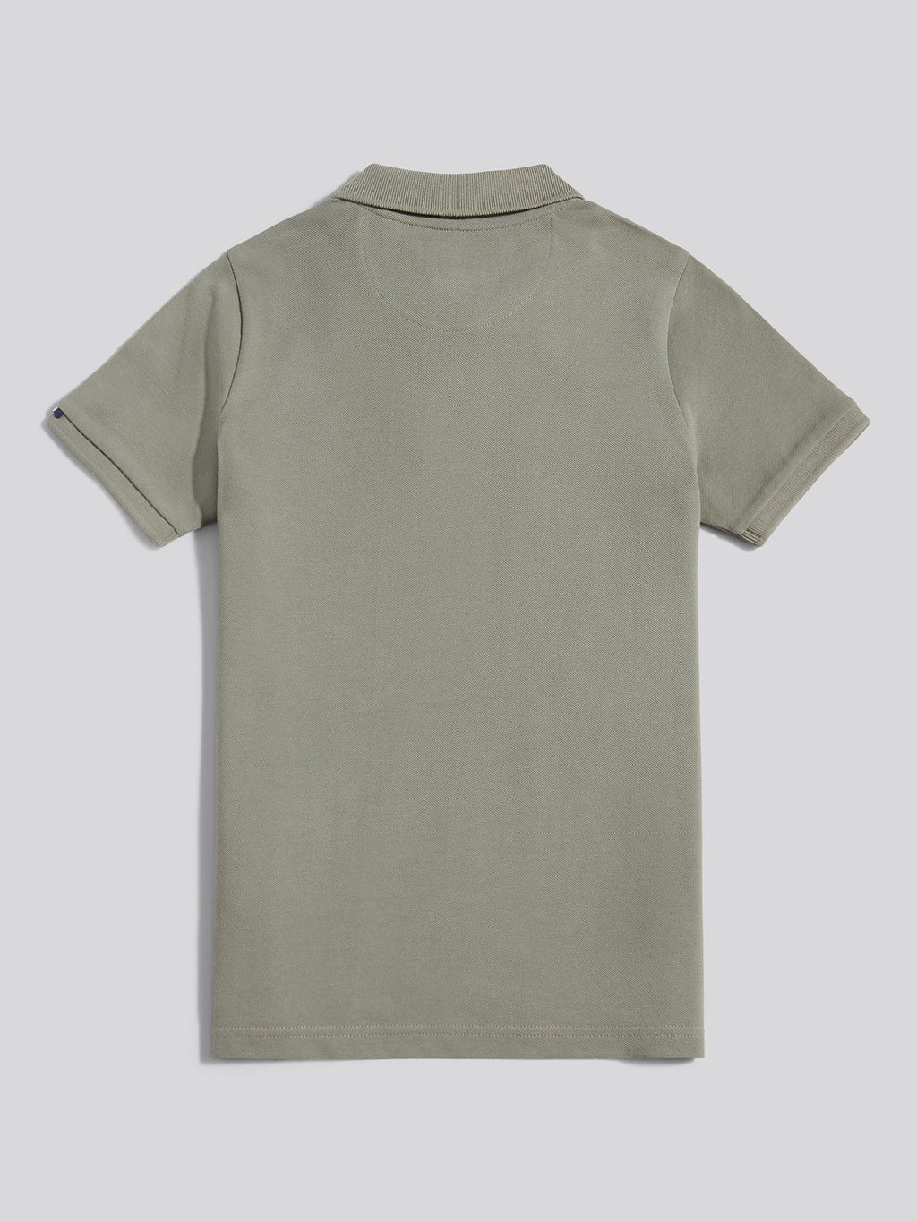 Boys Double Horsemen Polo Shirt Mulled Basil