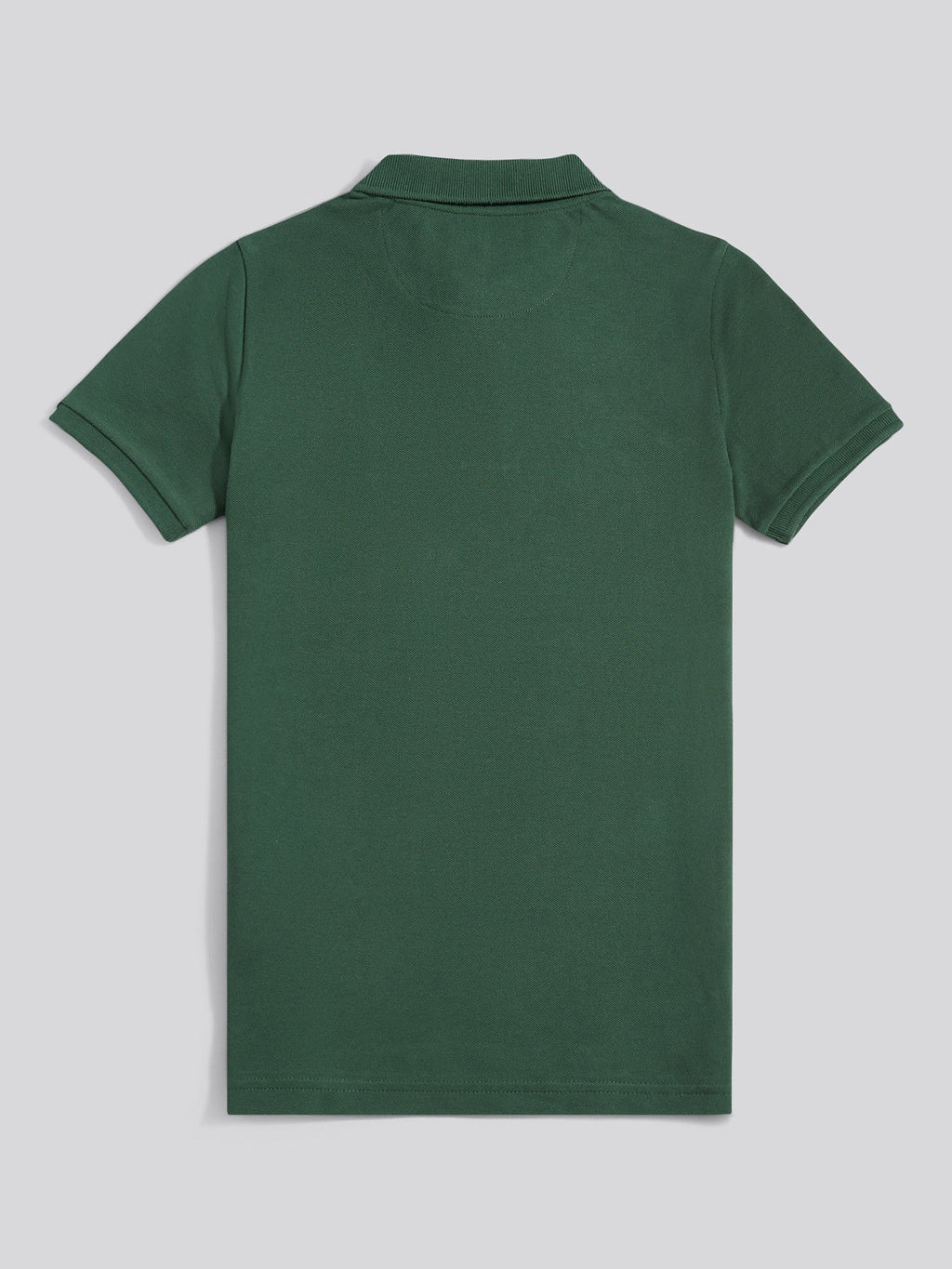 Boys Double Horsemen Polo Shirt Pineneedle