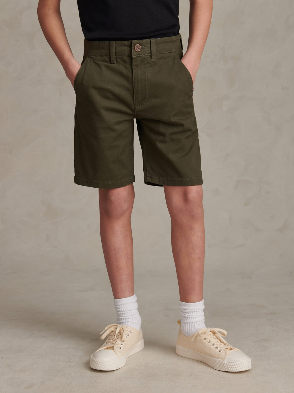 Boys Classic Chino Short Forest Night