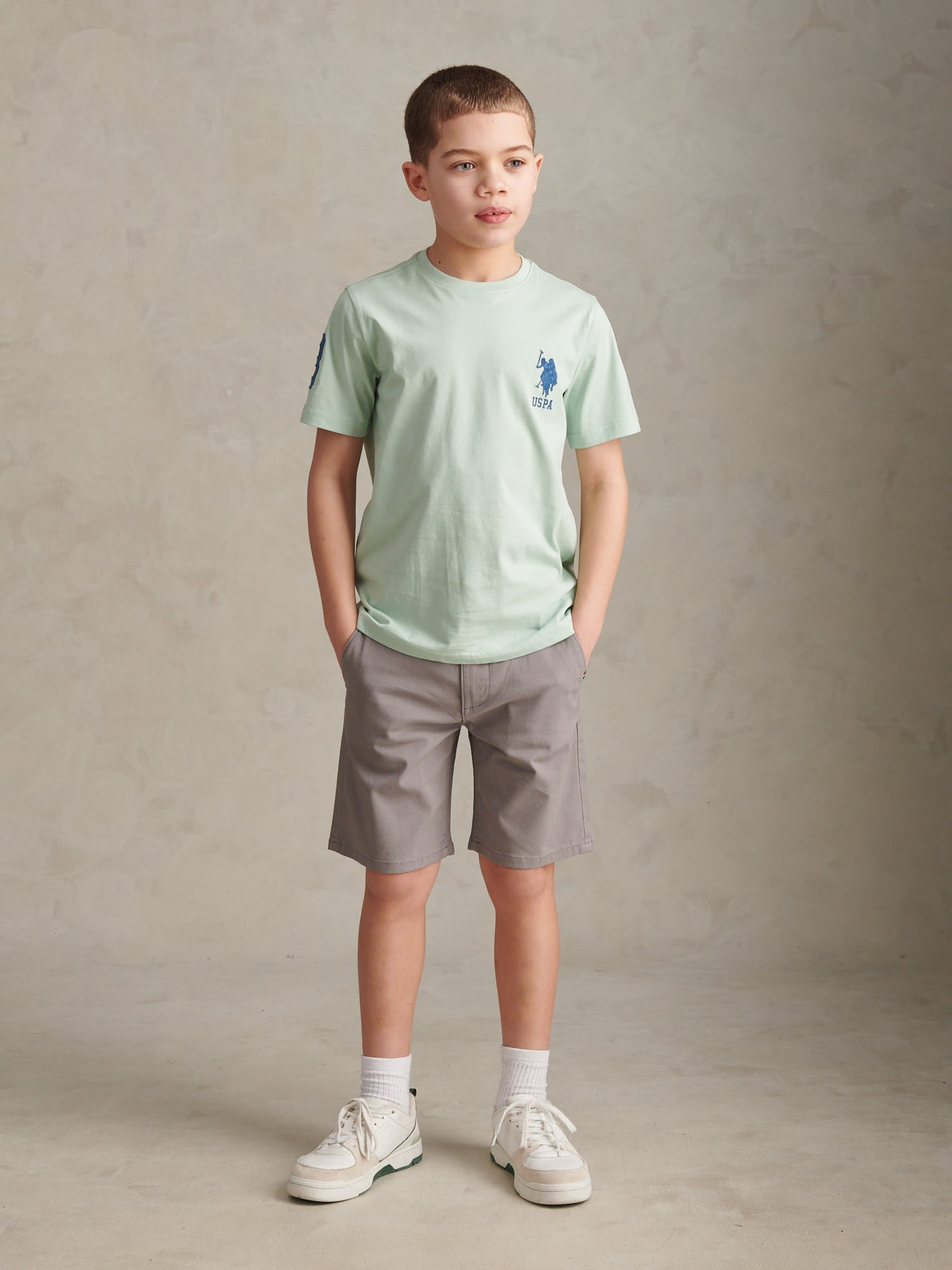 Boys Classic Chino Short December Sky