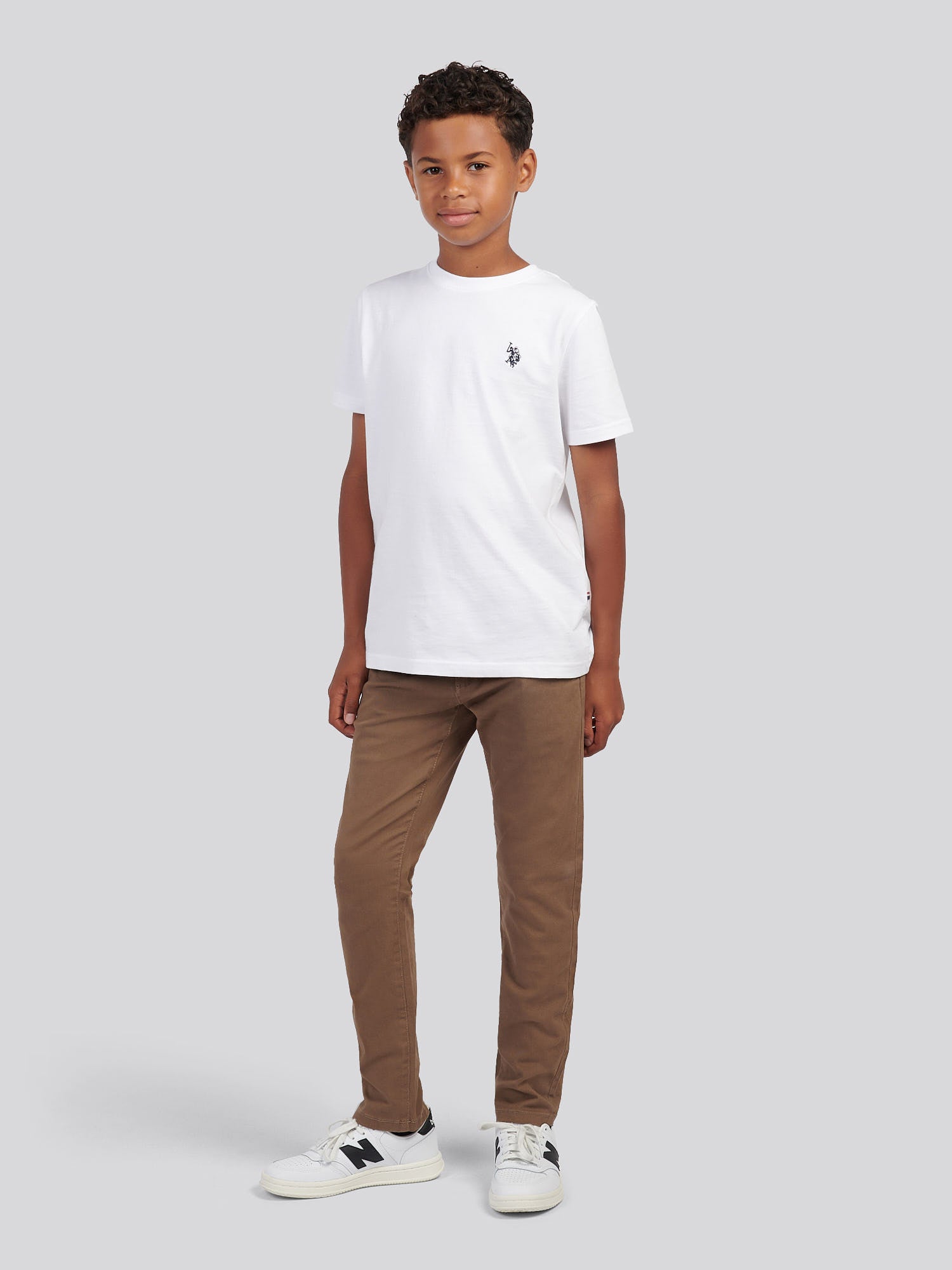Boys Classic Chino in Shitake
