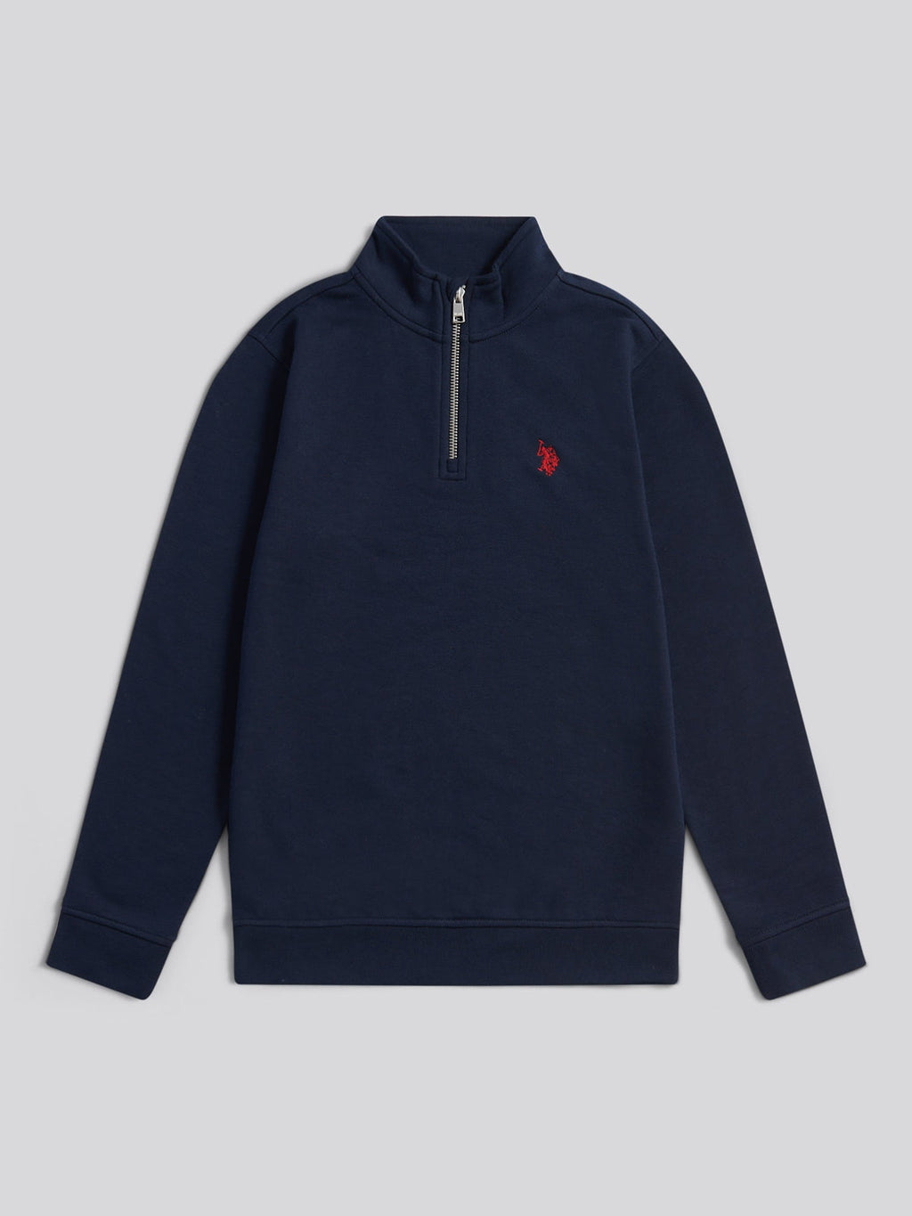 Boys Double Horsemen _ Zip Dark Sapphire Navy / Haute Red DHM