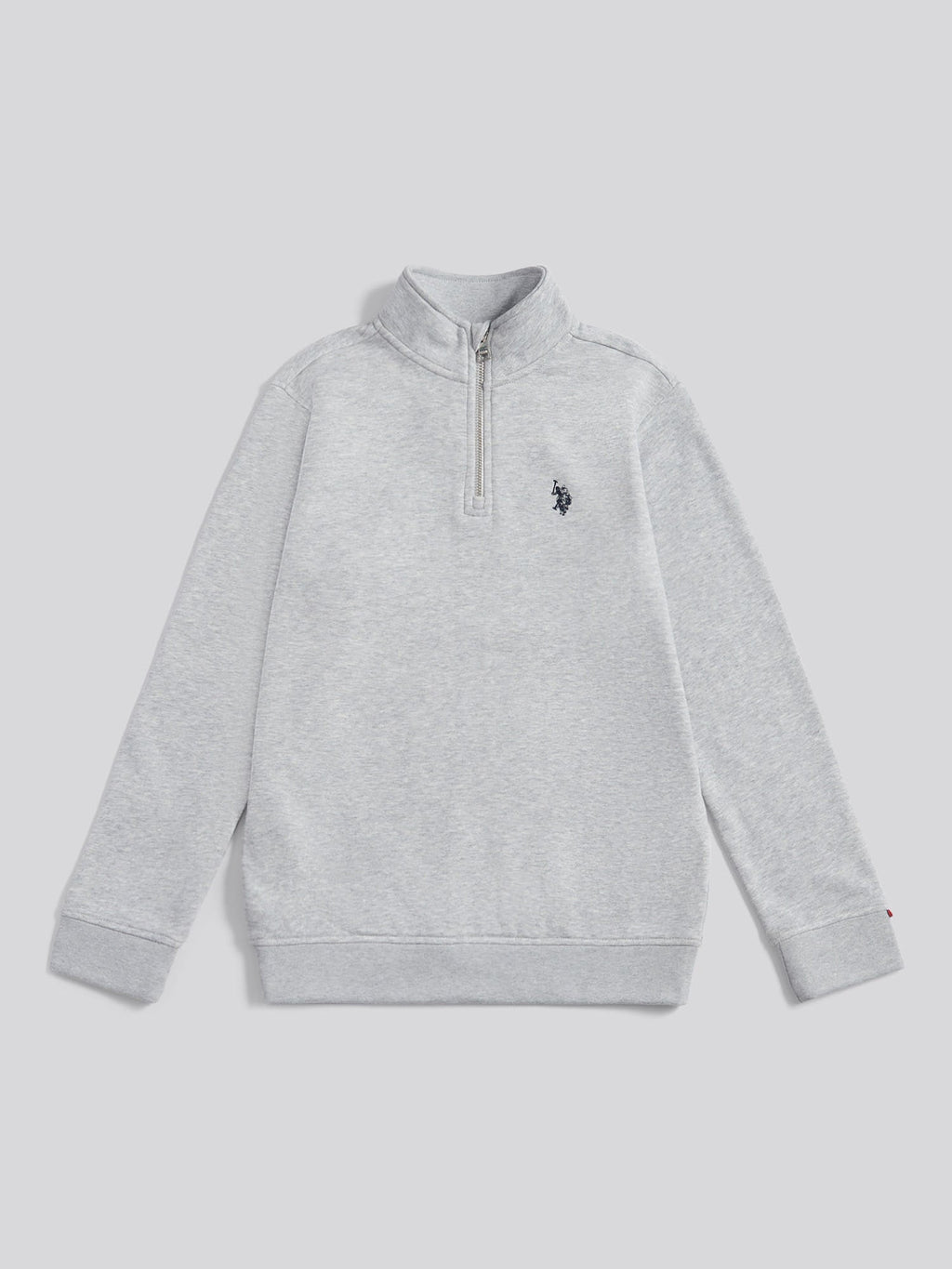 Boys Double Horsemen _ Zip Mid Grey Marl