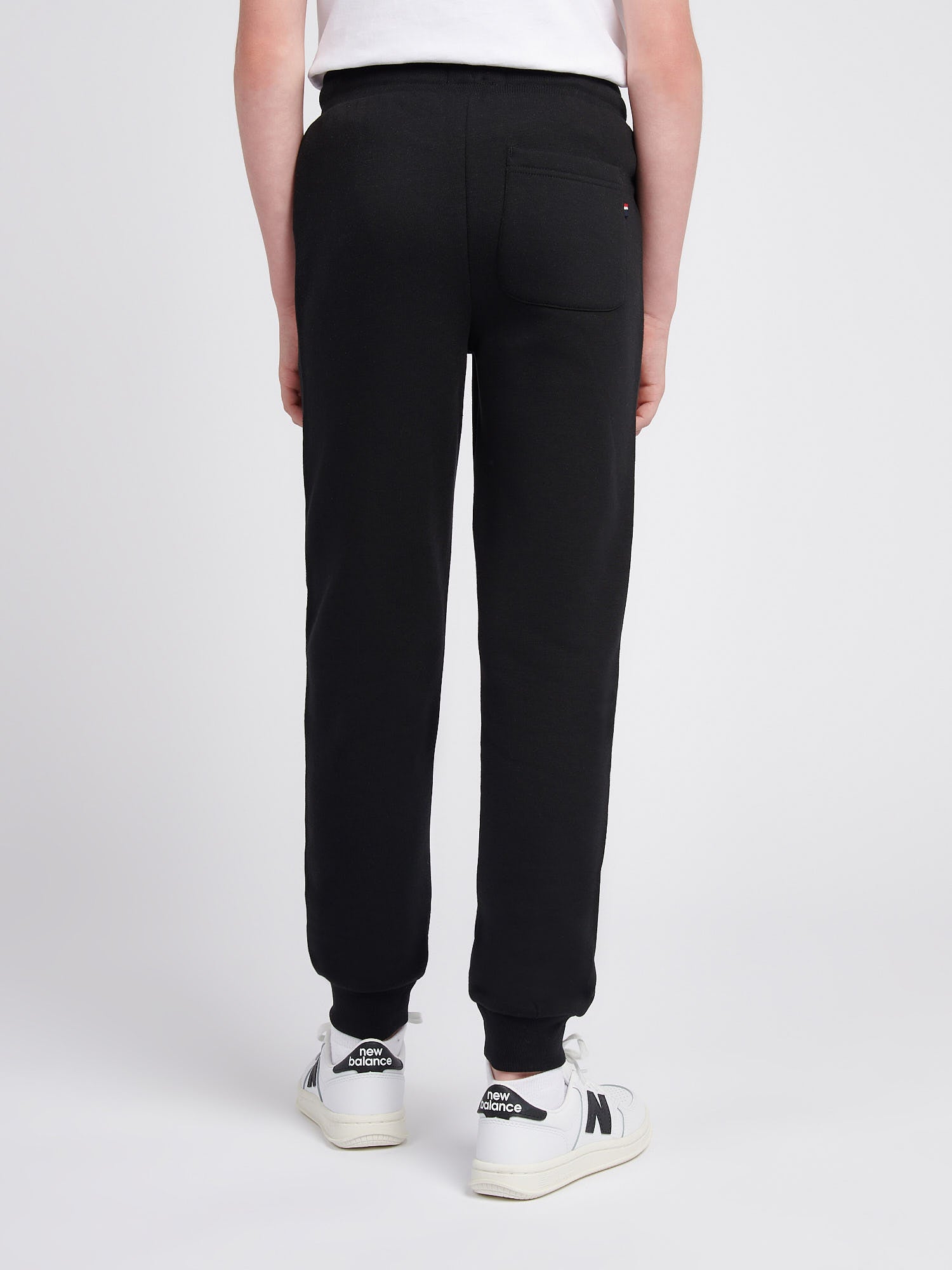 Boys Player 3 Jogger in Black / Haute Red DHM