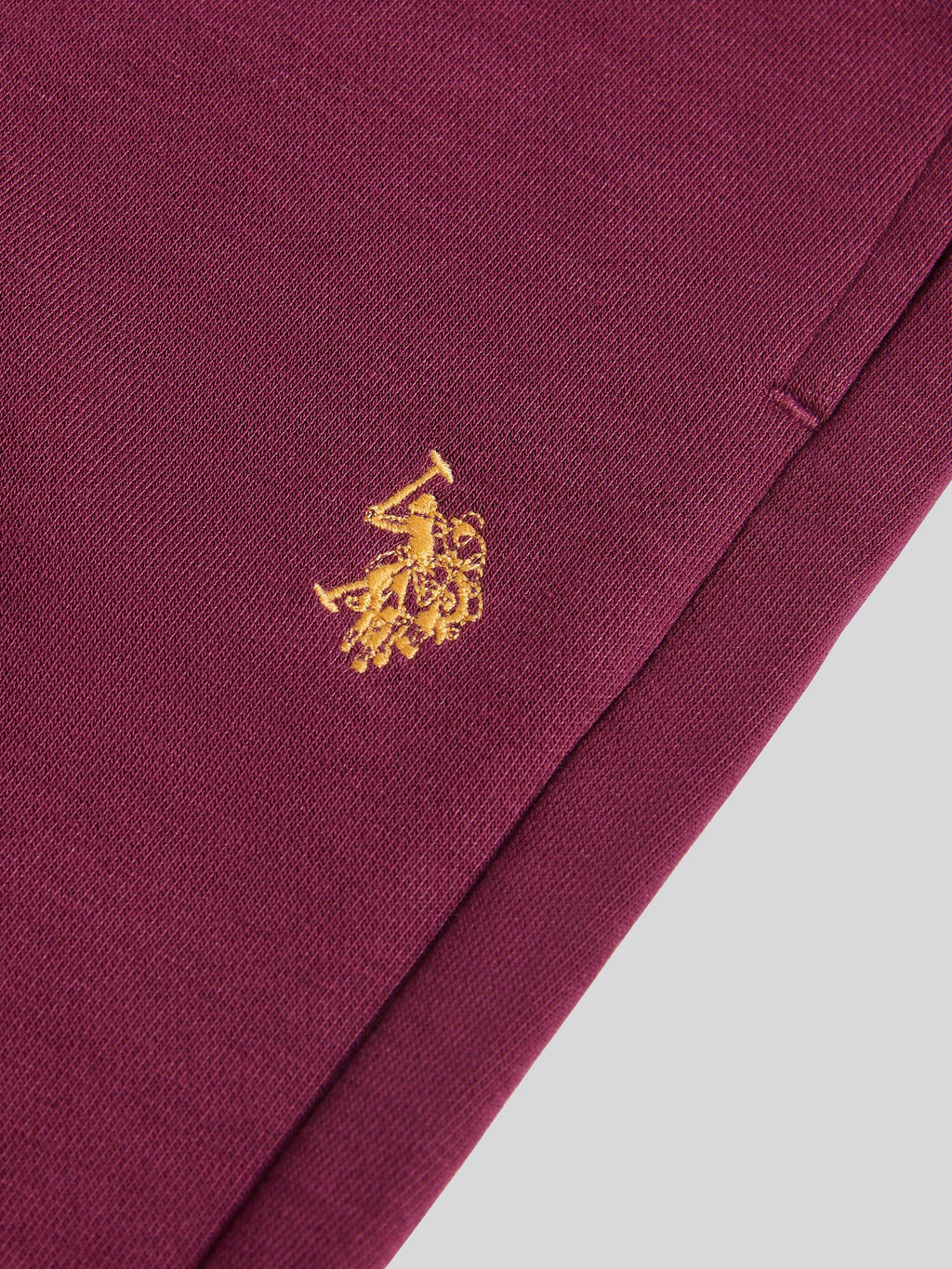 Boys Double Horsemen Loopback Jogger Grape Wine