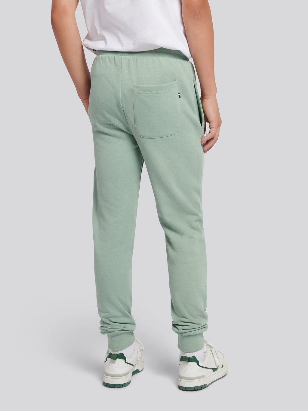 Boys Double Horsemen Loopback Jogger Iceberg Green