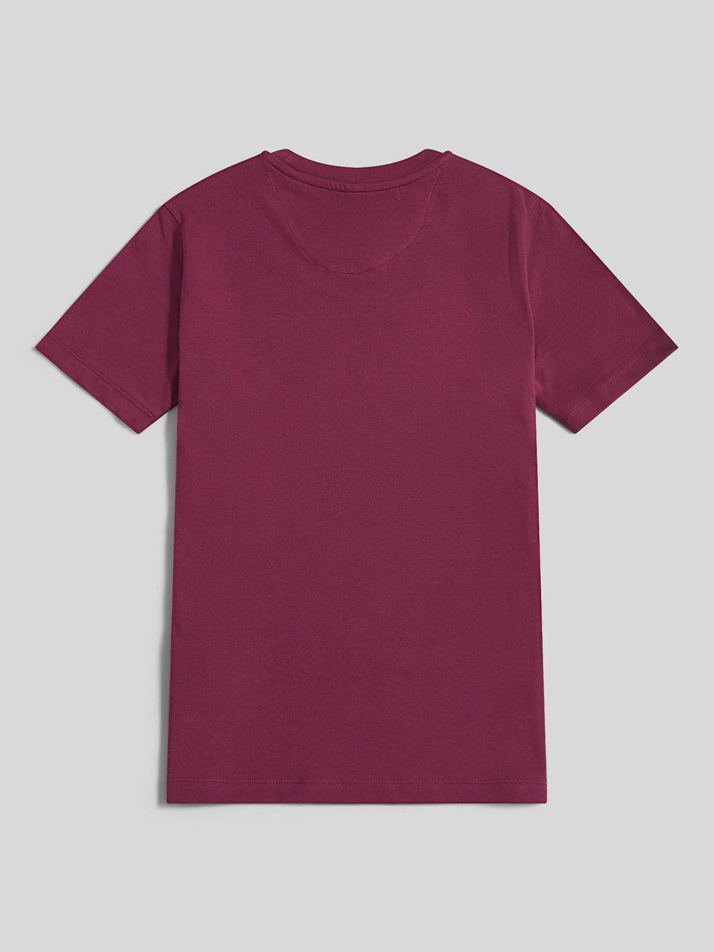 Boys Heritage Graphic Print T-Shirt in Grape Wine
