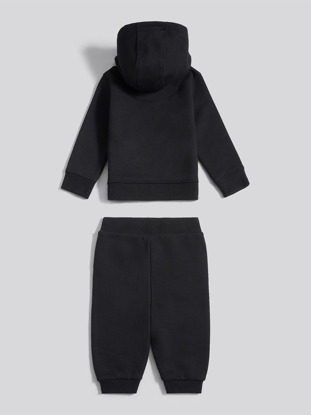 Boys Circle Graphic Hoodie & Jogger Set in Black
