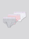 Girls 3 Pack Hipster Brief Underwear in Pink
