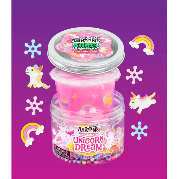 Crazy Aaron's Slime Charmers 18-Piece Scented DIY Sensory Slime Kit