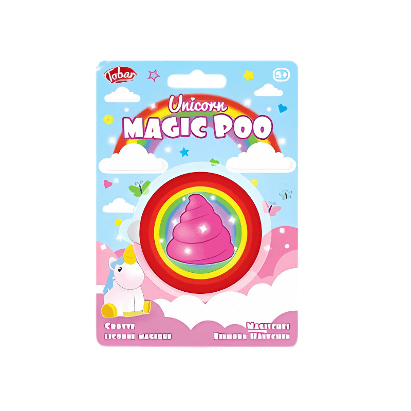 PoundFun Unicorn Magic Poo – Sparkly Sensory Putty and Fidget Toy