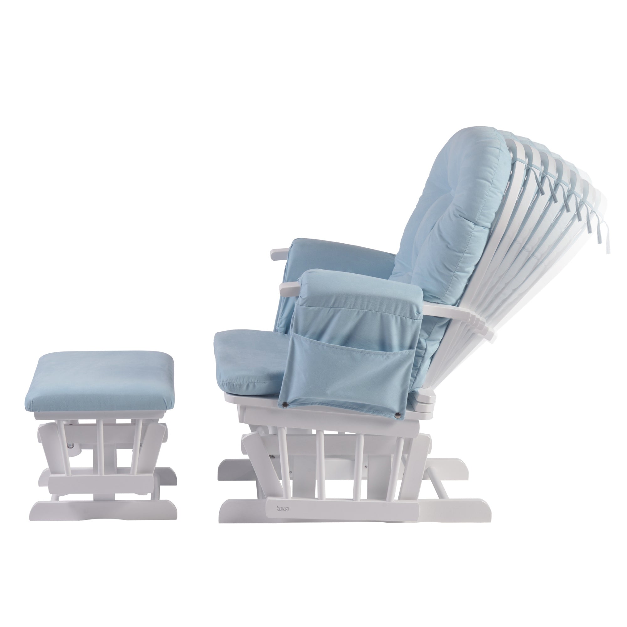 Haywood Reclining Nursing Chair and Footstool