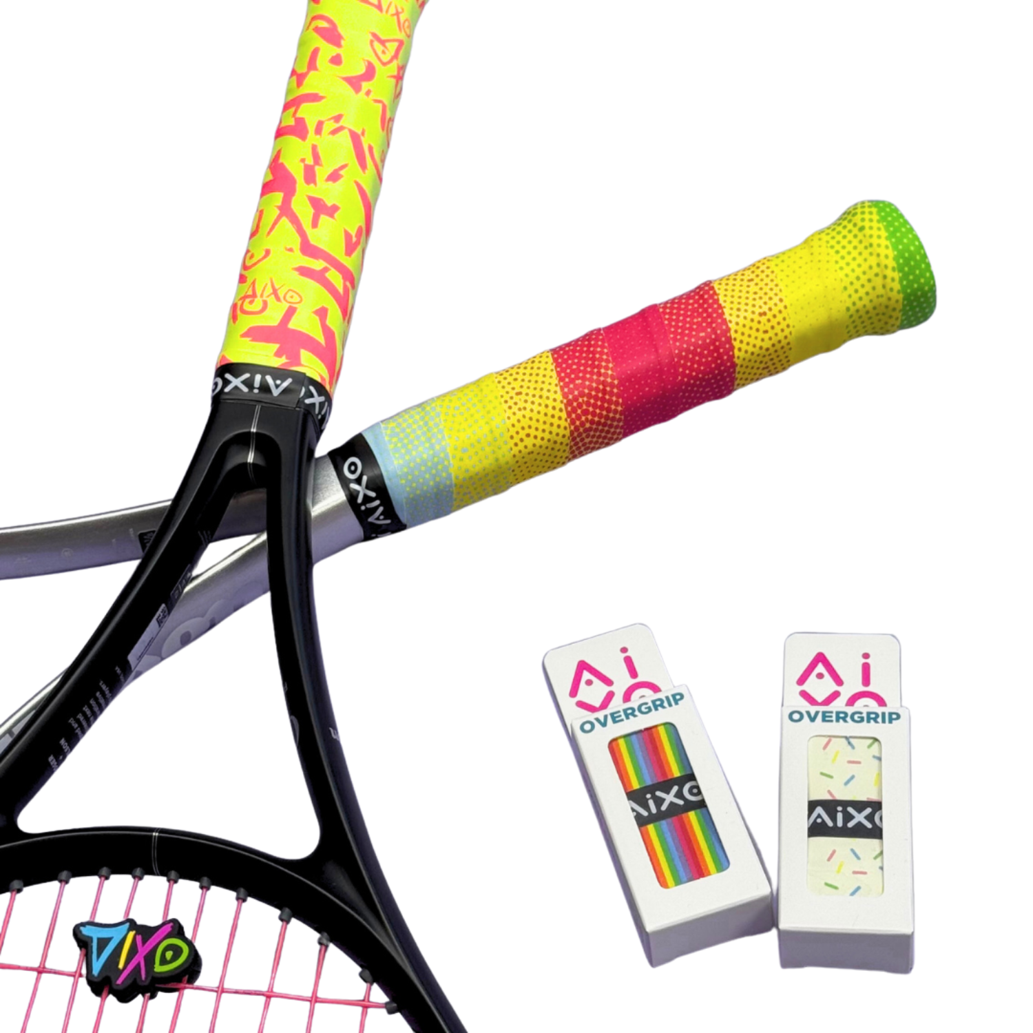 AIXO Speckle Tacky Overgrip – Durable Racket Grip for Tennis & Padel