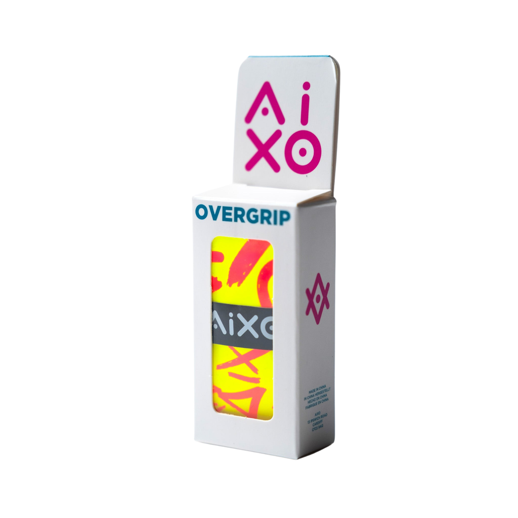 AIXO Tag Dry Overgrip – Moisture-Wicking Racket Grip for Tennis