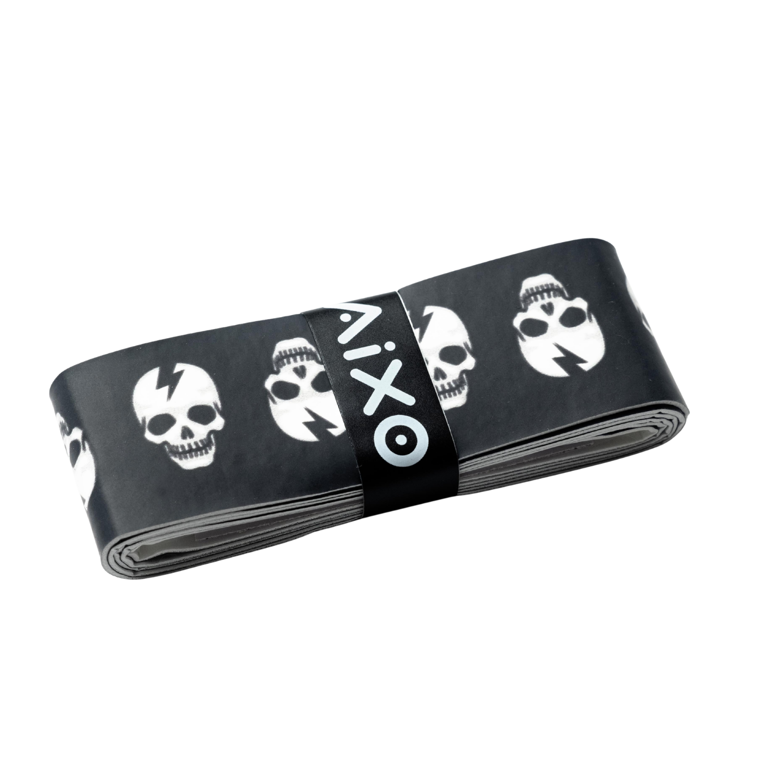 Aixo Bone Head Tacky Overgrip | Skull Design Racket Grip for Tennis