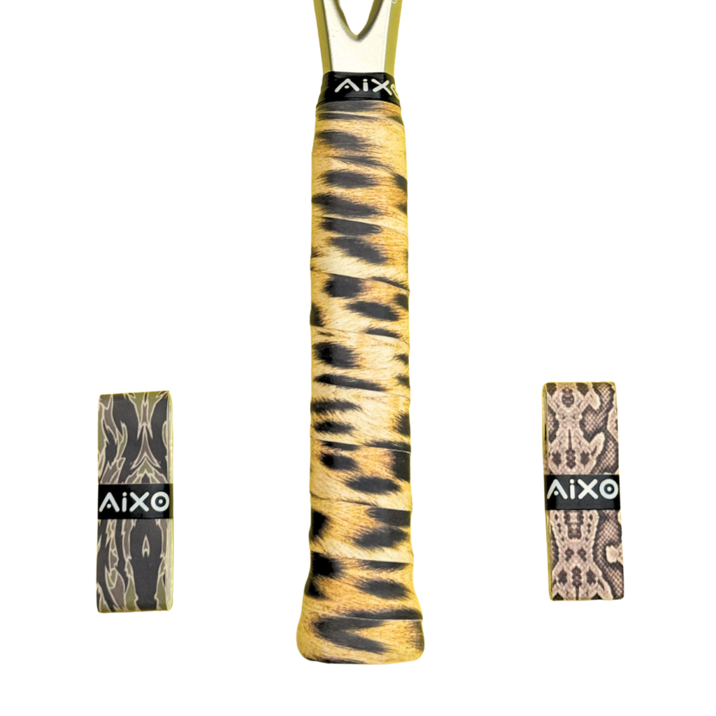 AIXO Snakeskin Tacky Overgrip – Durable Racket Grip for Tennis & Padel
