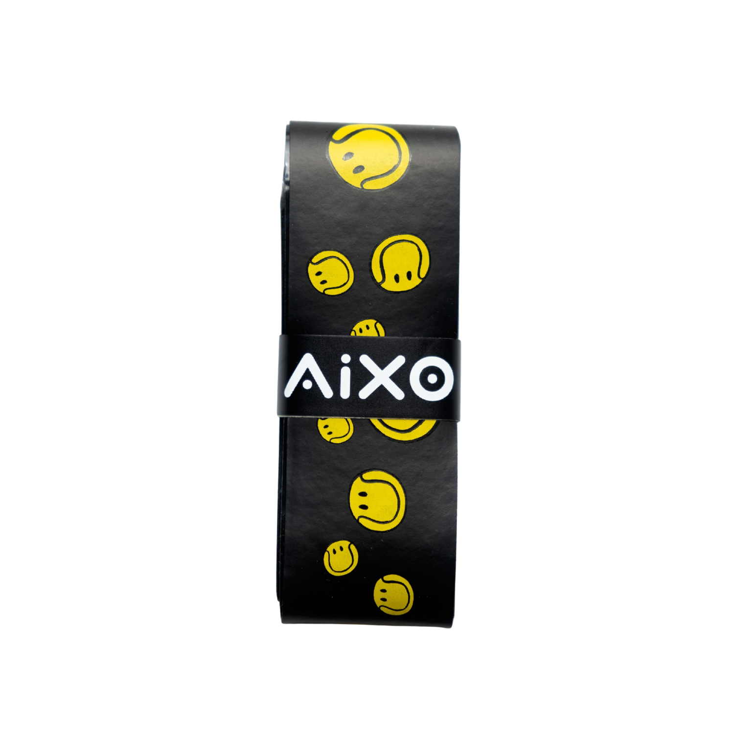AIXO Smiley Ball Dry Overgrip - Blue Moisture-Wicking Racket Grip