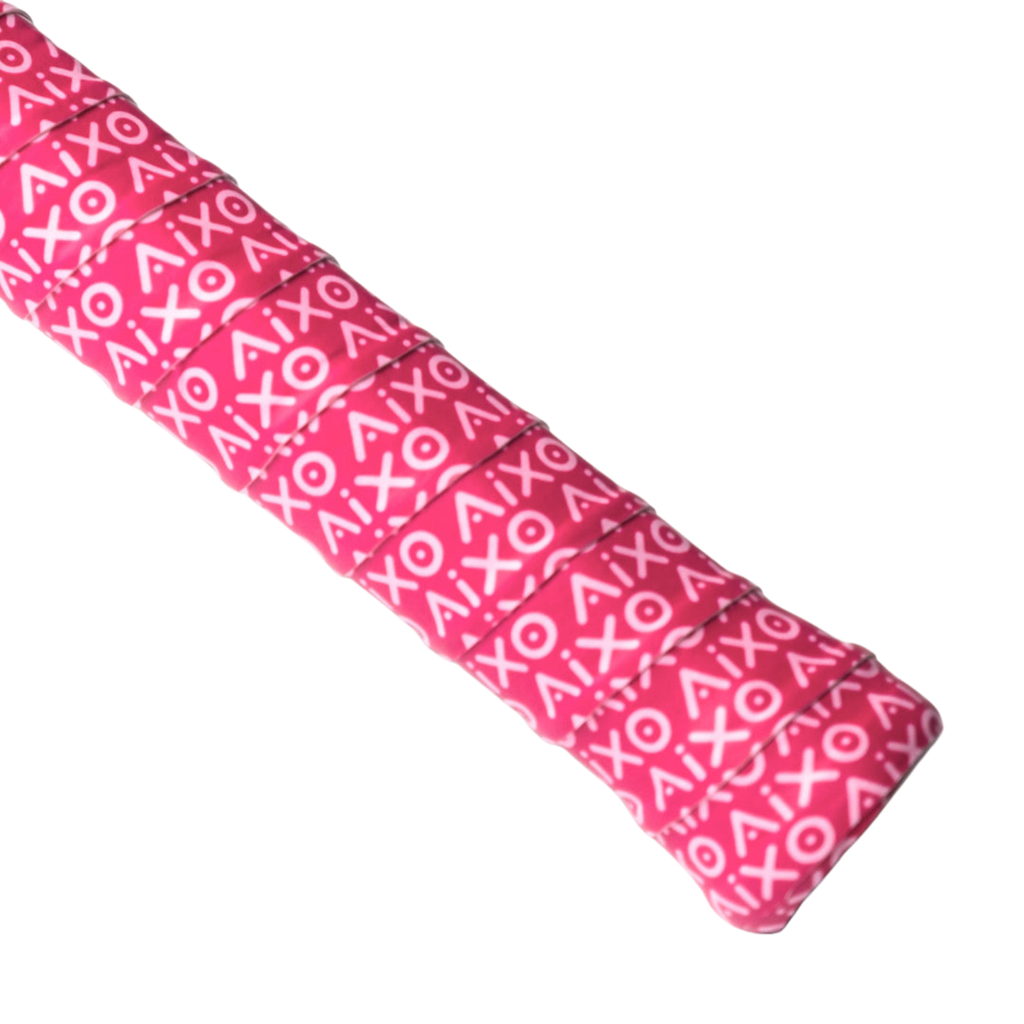 Aixo Duplo Tacky Overgrip - Black Moisture-Wicking Racket Grip Tape
