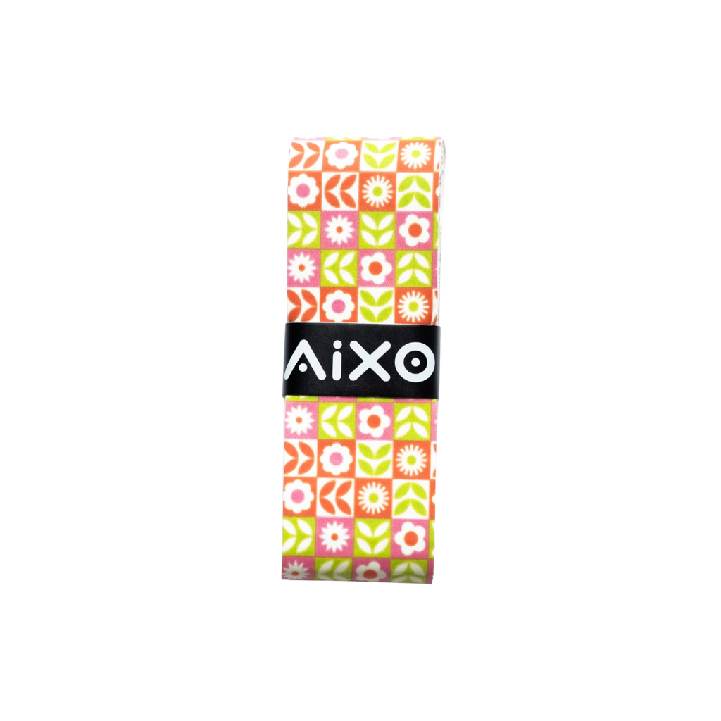 AIXO Sixties Tacky Racket Overgrip – Retro Design for Tennis & Padel