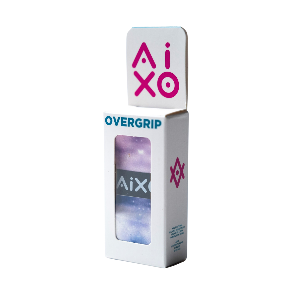 Aixo Nebula Tacky Racket Overgrip – Shock-Absorbing & Moisture-Wicking