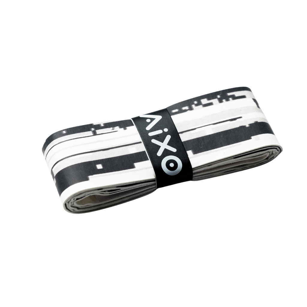 AIXO Glitch Tacky Overgrip - Blue Moisture-Wicking Racket Grip