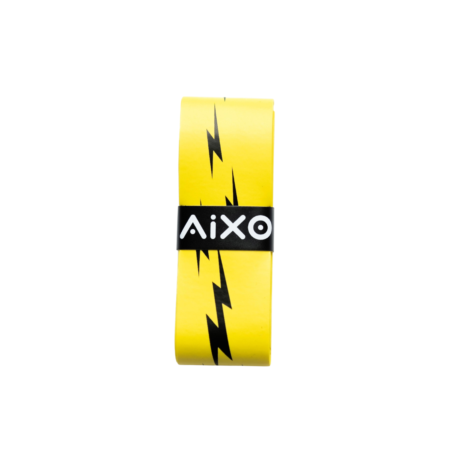 AIXO Dark Lightning Tacky Overgrip - Black Racket Grip for Tennis