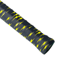 AIXO Dark Lightning Tacky Overgrip - Black Racket Grip for Tennis