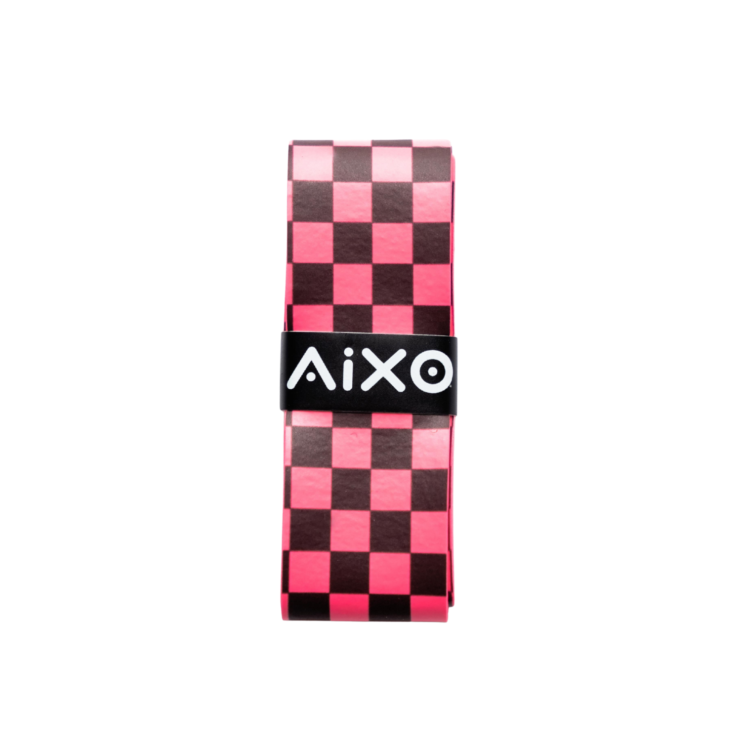 AIXO Checker Dry Overgrip – Moisture-Wicking Racket Grip (Blackpink)