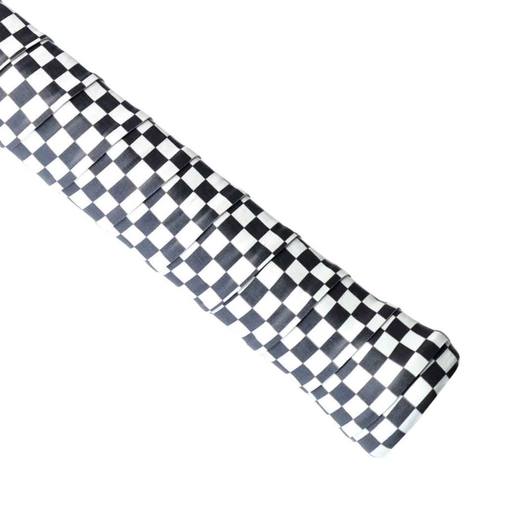 AIXO Checker Dry Overgrip – Moisture-Wicking Racket Grip (Blackpink)