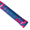 AIXO Pixel Dry Overgrip - Pink Retro 8-Bit Racket Grip for Tennis & Padel
