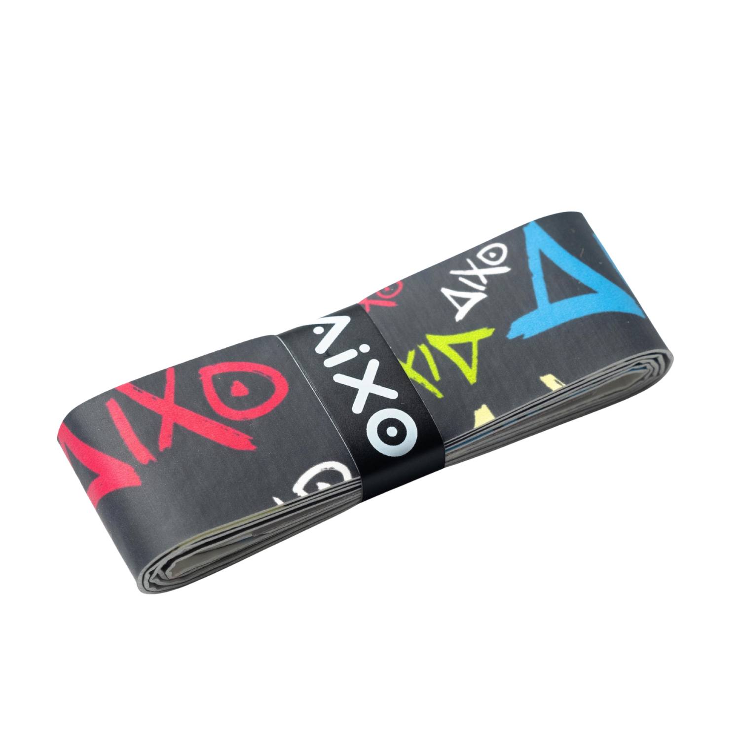 AIXO TAG Tacky Overgrip – Multicolour Racket Grip for Tennis & Padel