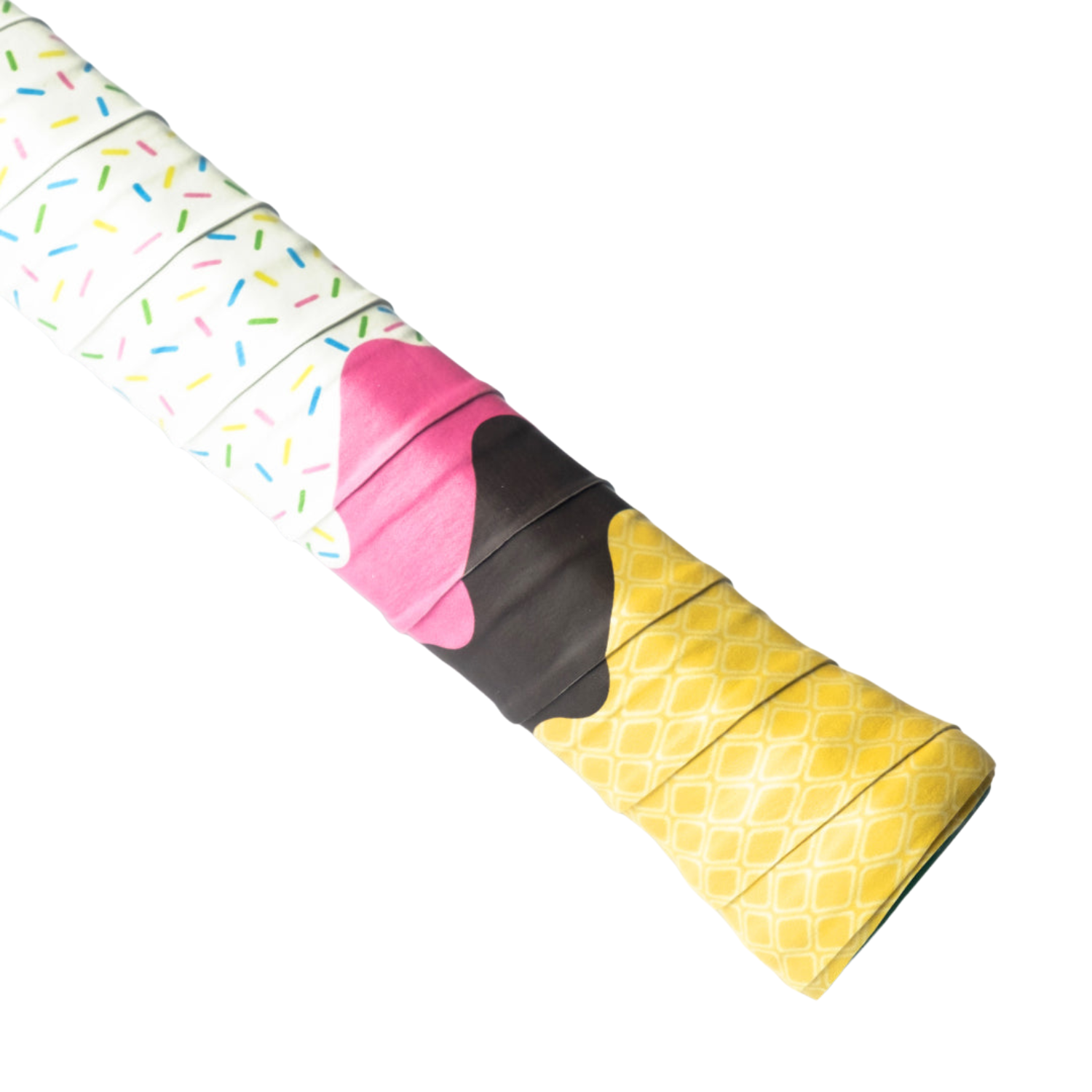 AIXO Sundae Tacky Tennis Overgrip - Vanilla Ice Cream Design
