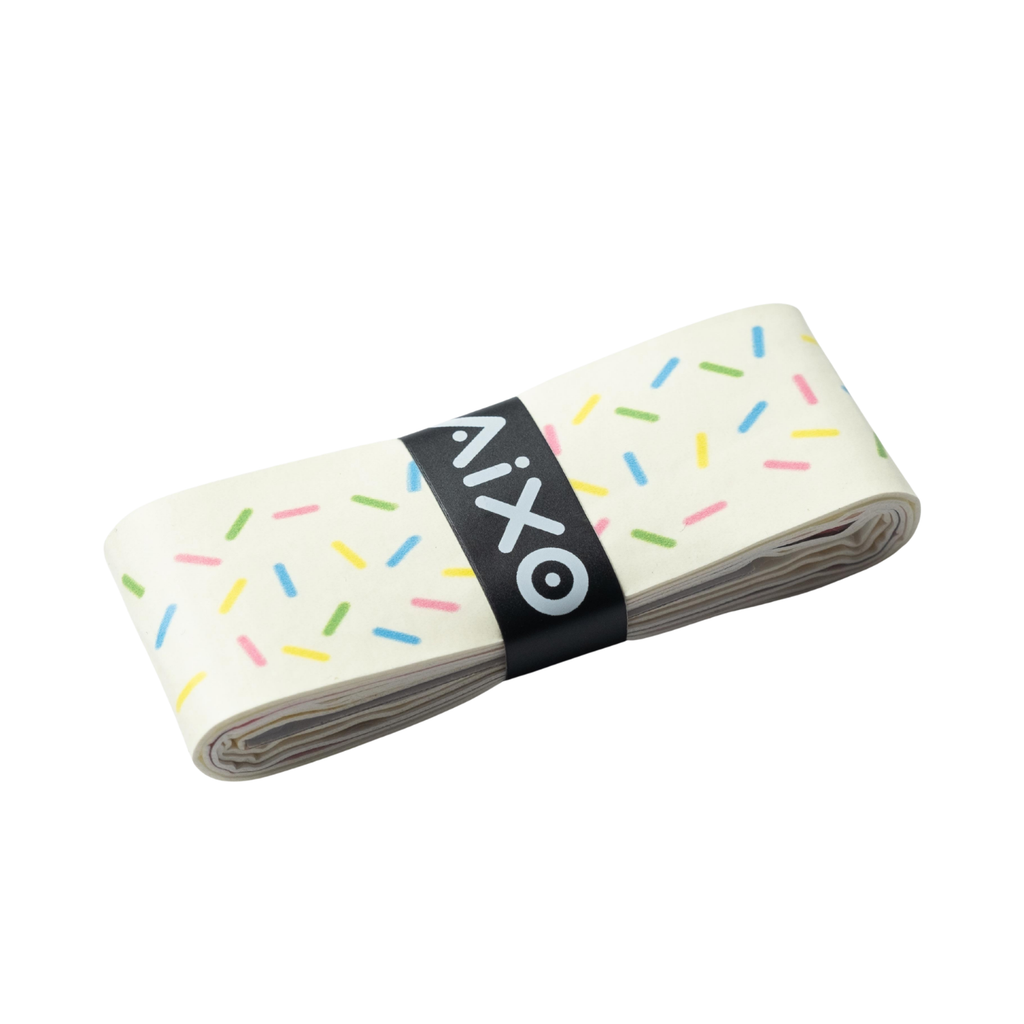 AIXO Sundae Tacky Tennis Overgrip - Vanilla Ice Cream Design