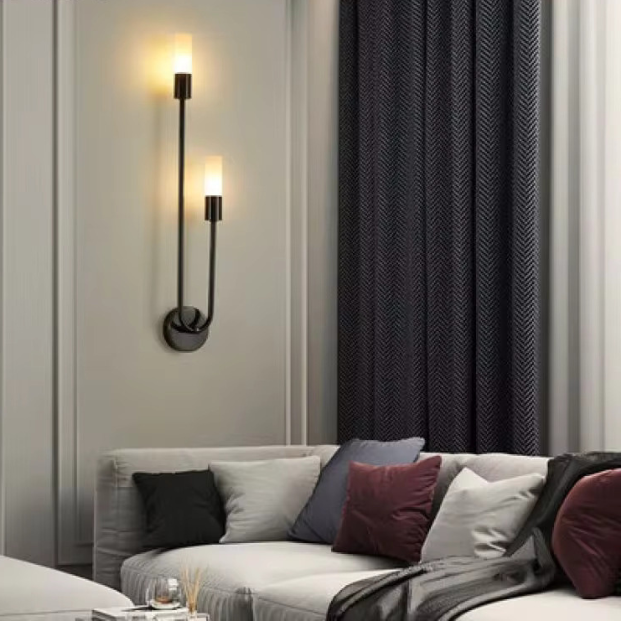 Light My House Spire Sleek LED Wall Light – 12W Modern Metal Sconce