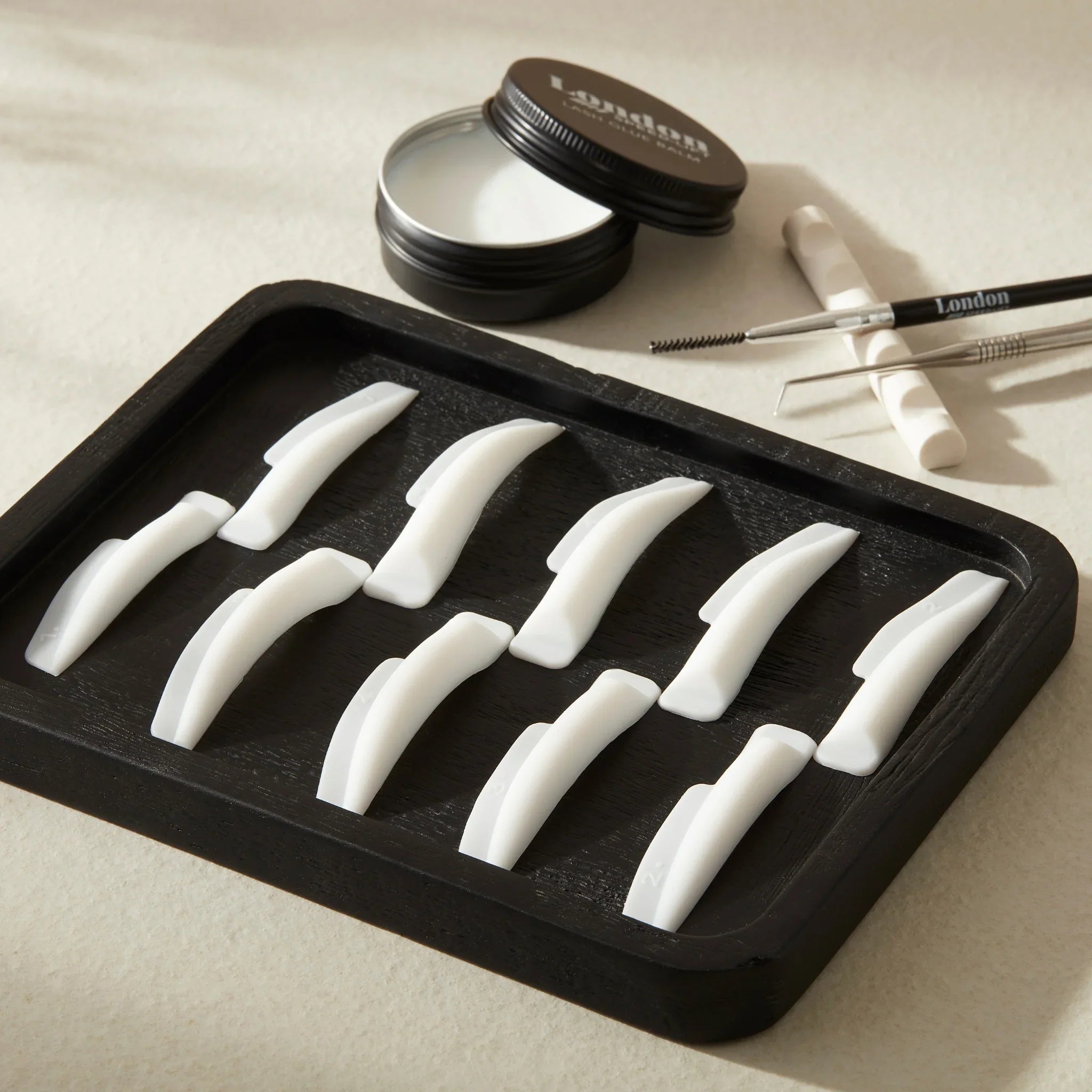Lash Lift Shields - The London Brow Company Hybrid Silicone - White