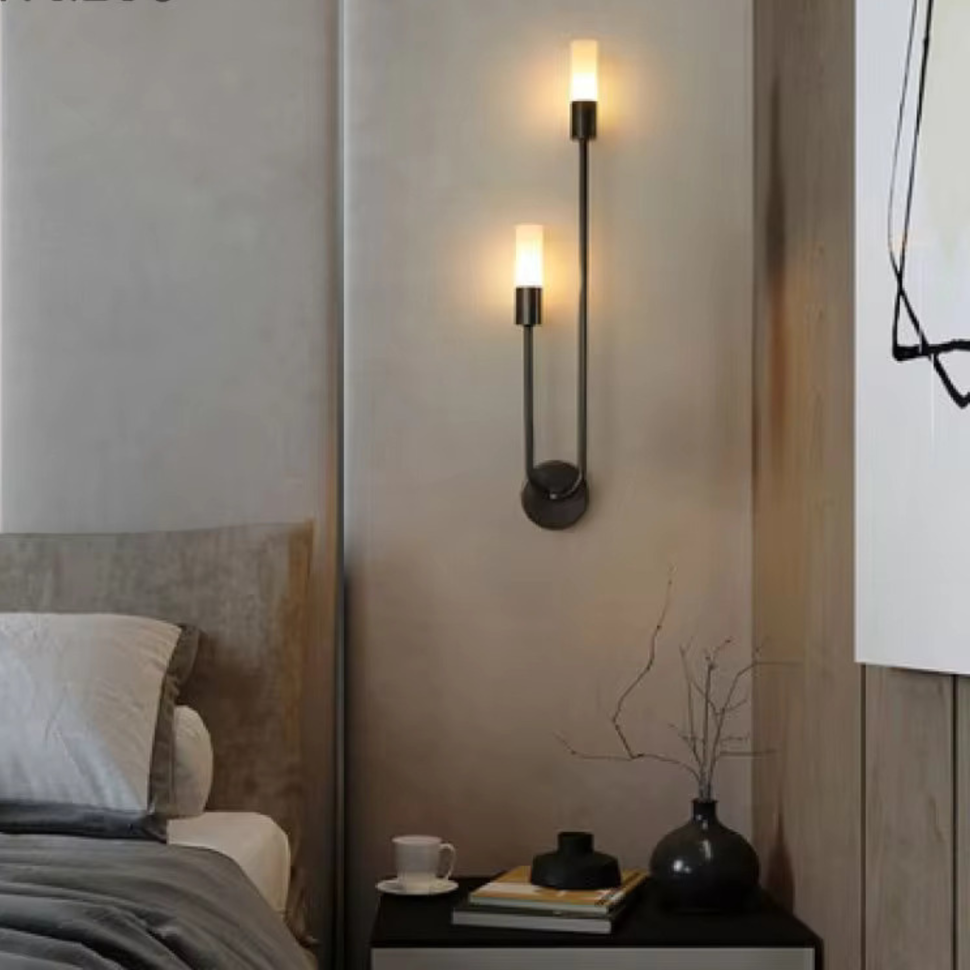Light My House Spire Sleek LED Wall Light – 12W Modern Metal Sconce