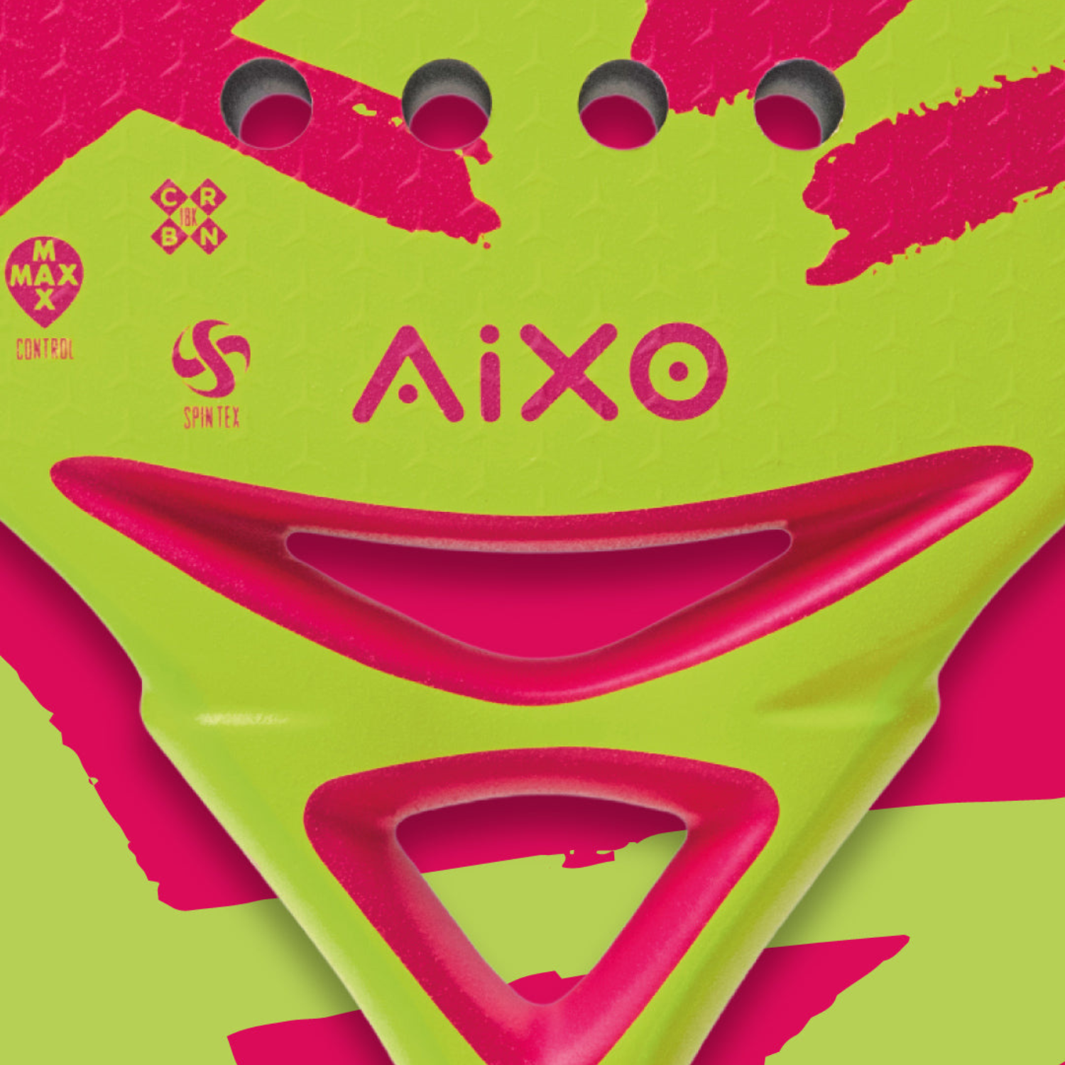 Aixo Neotag Padel Racket – 18K Carbon Teardrop Control Racket