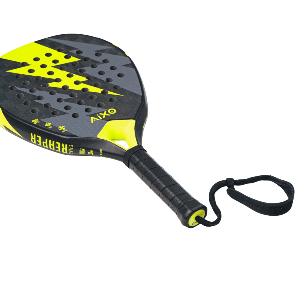 AIXO Insane Bolt Padel Racket – 18K Carbon Diamond Power Racket