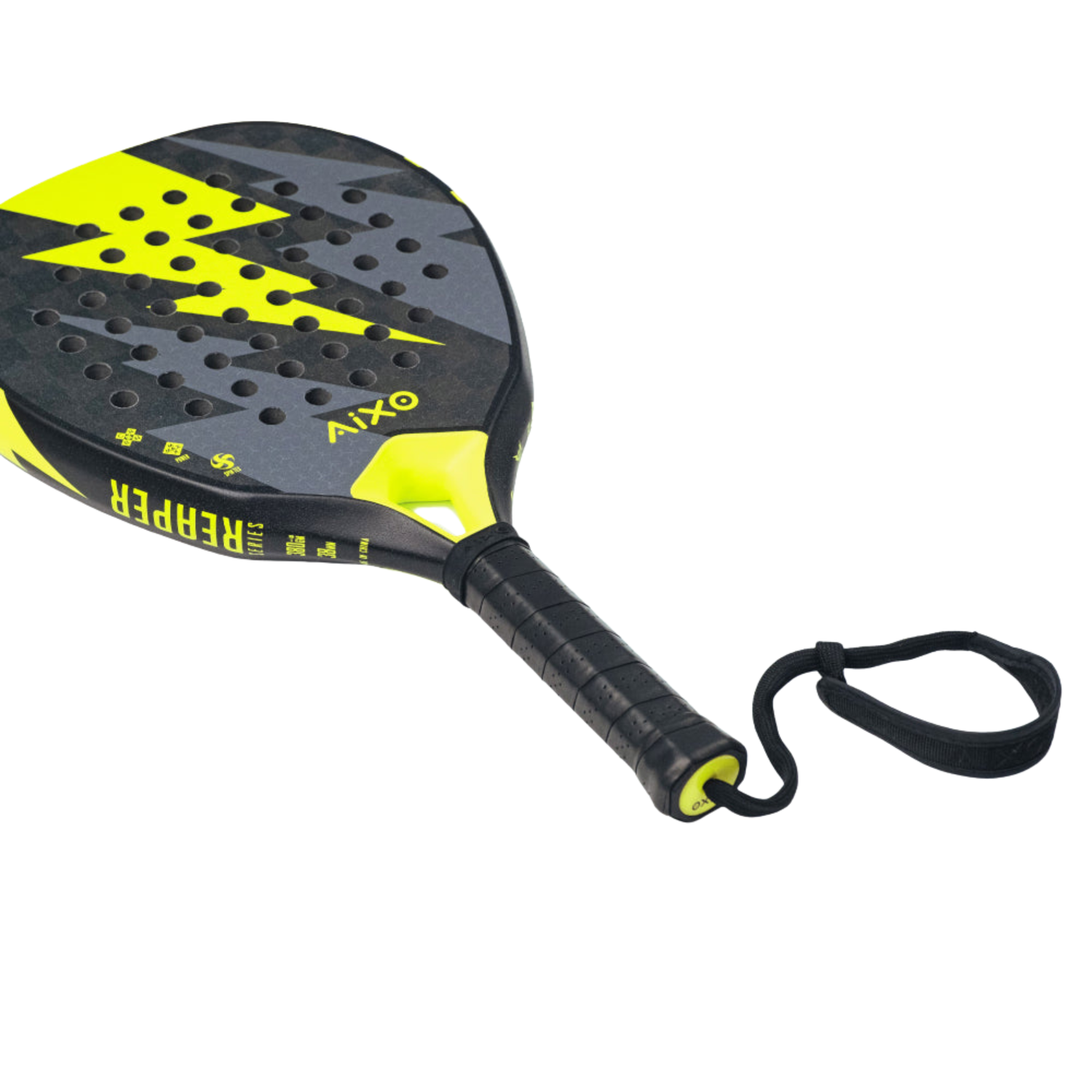 AIXO Insane Bolt Padel Racket – 18K Carbon Diamond Power Racket