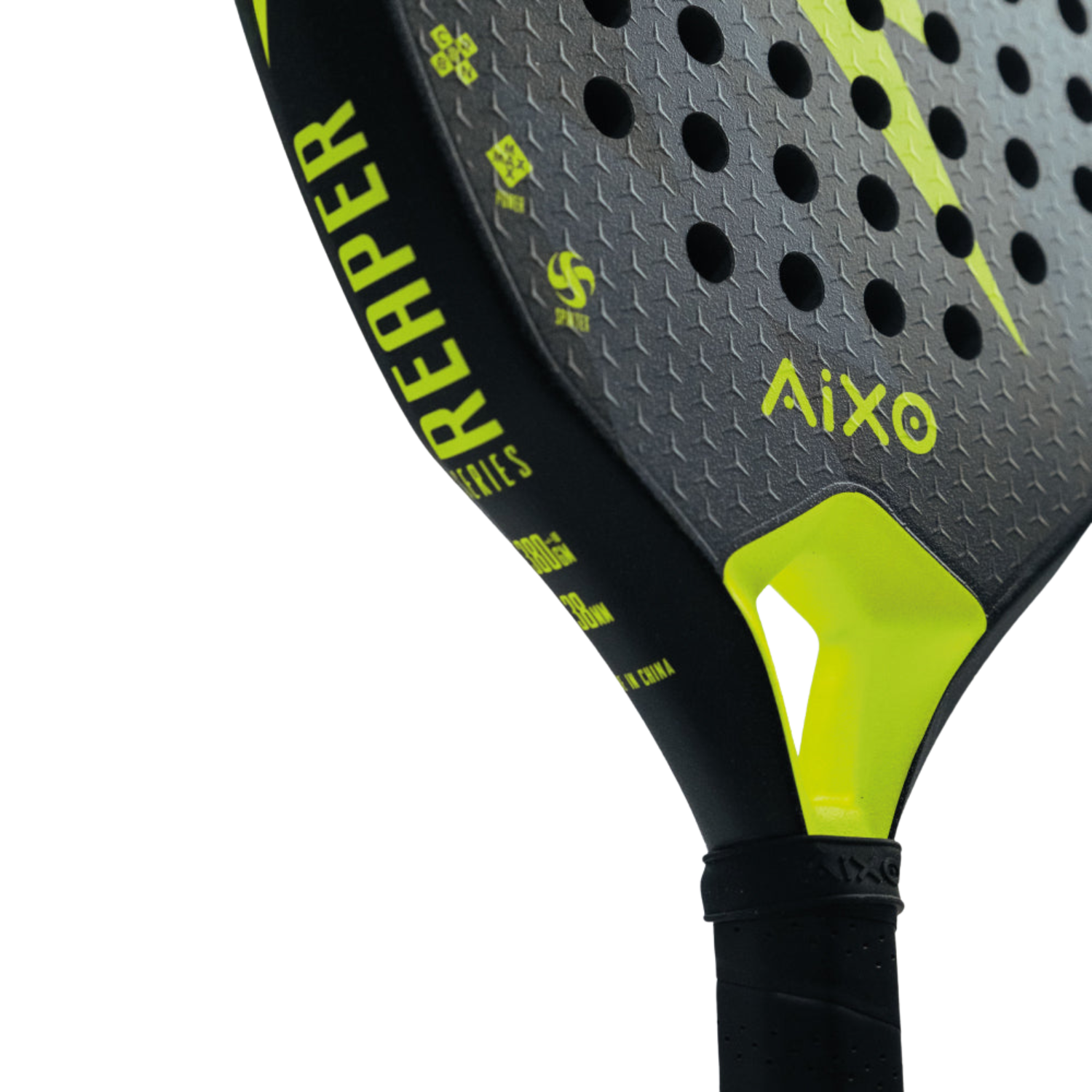 AIXO Insane Bolt Padel Racket – 18K Carbon Diamond Power Racket