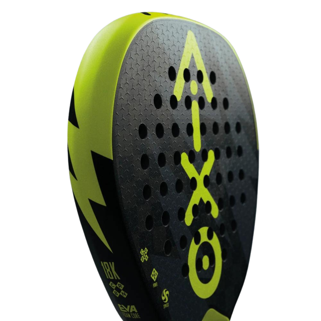 AIXO Insane Bolt Padel Racket – 18K Carbon Diamond Power Racket