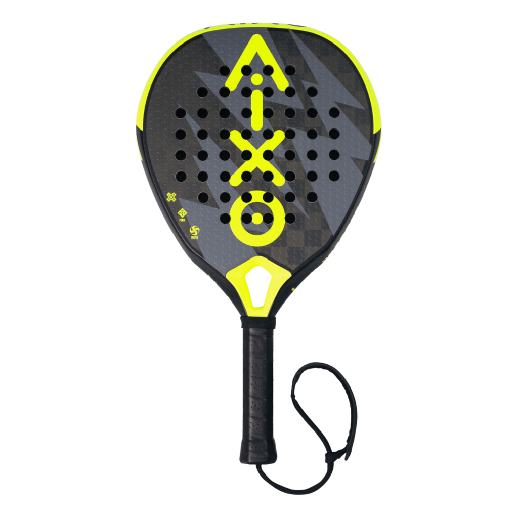 AIXO Insane Bolt Padel Racket – 18K Carbon Diamond Power Racket