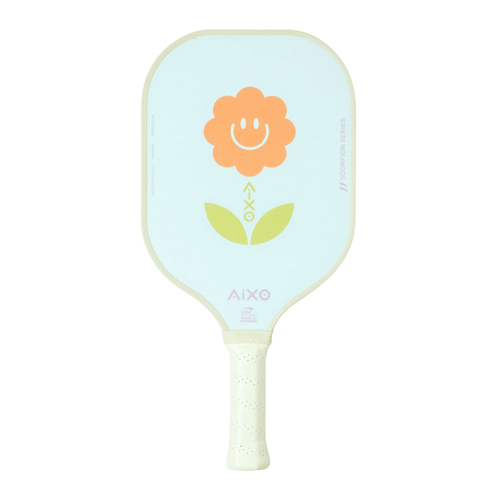 Aixo Scorpion P11A Pickleball Paddle – 3K Raw Carbon Fiber, USAPA Approved