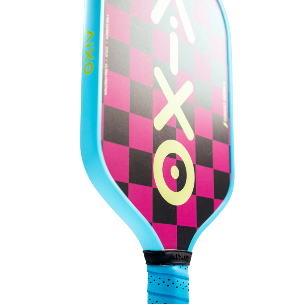 Aixo CP03 Ghost Dogtown T700 Raw Carbon Pickleball Paddle - 16mm