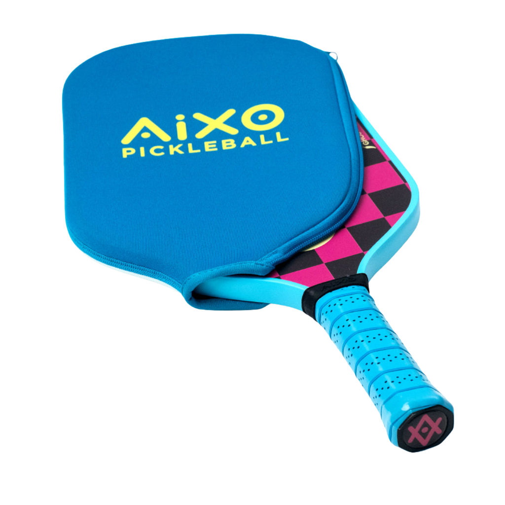 Aixo CP03 Ghost Dogtown T700 Raw Carbon Pickleball Paddle - 16mm