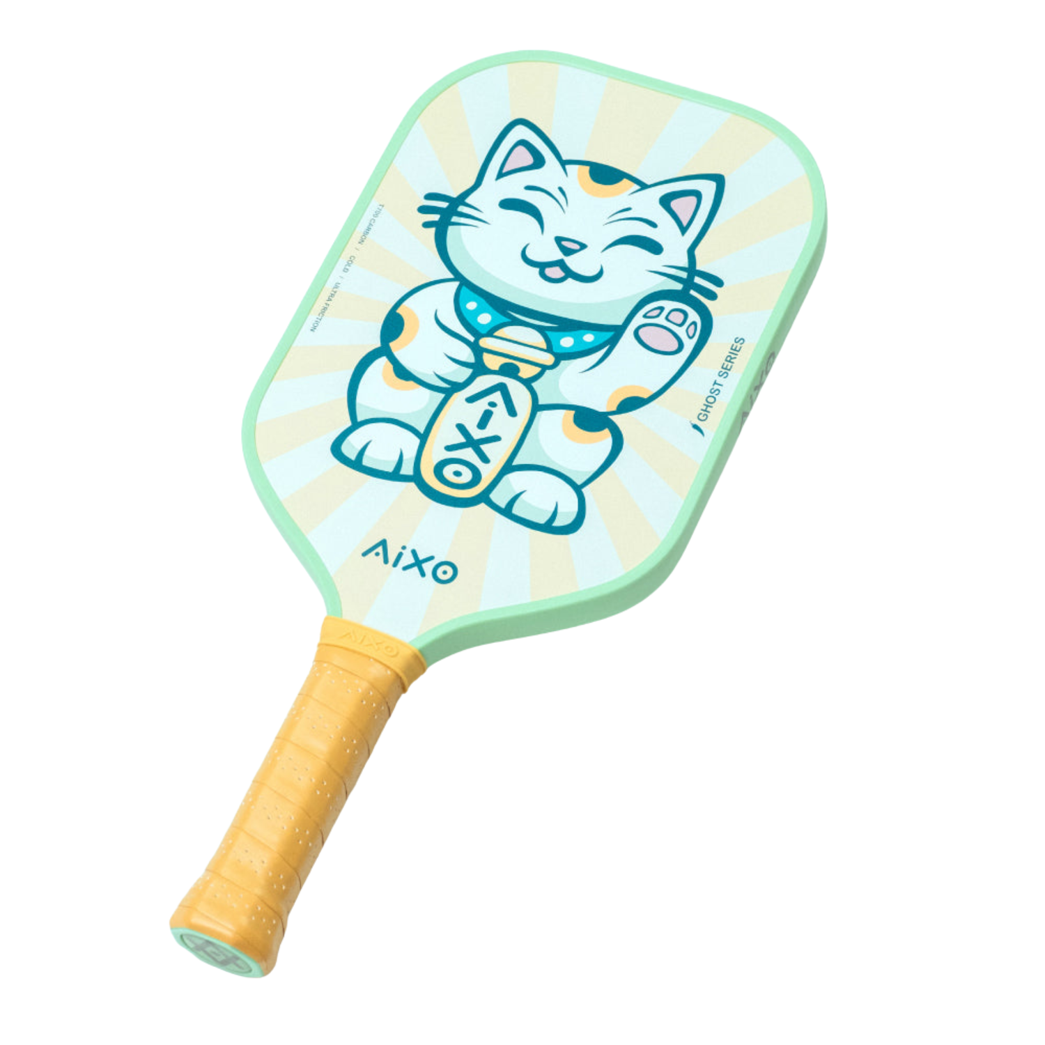 Aixo CP03 Lucky Cat T700 Raw Carbon Pickleball Paddle – 16mm